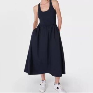 NWT Sweaty Betty Explorer Ribbed Racer Dress Size 14